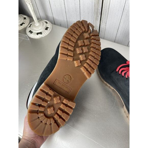 Timberland Chicago Bulls Suede Leather Premium Waterproof Men's Boots Size 12 - Picture 7 of 11